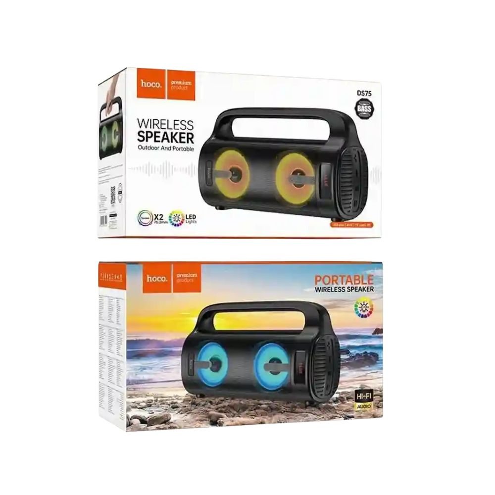 Hoco DS75 RGB 10W Bluetooth Speaker - 2