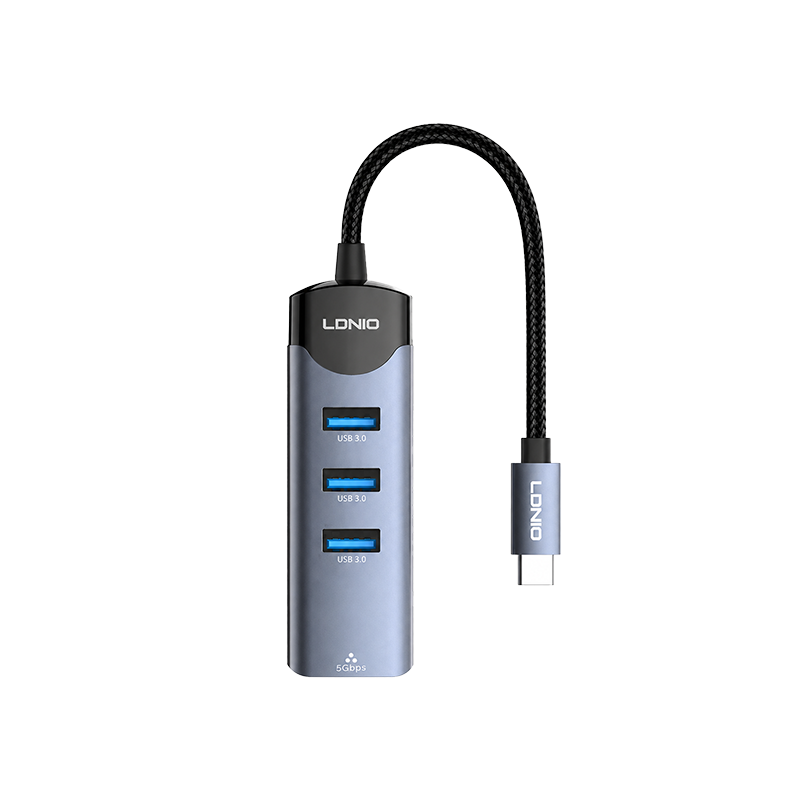 LDNIO DS-114C USB-C Hub Adapter