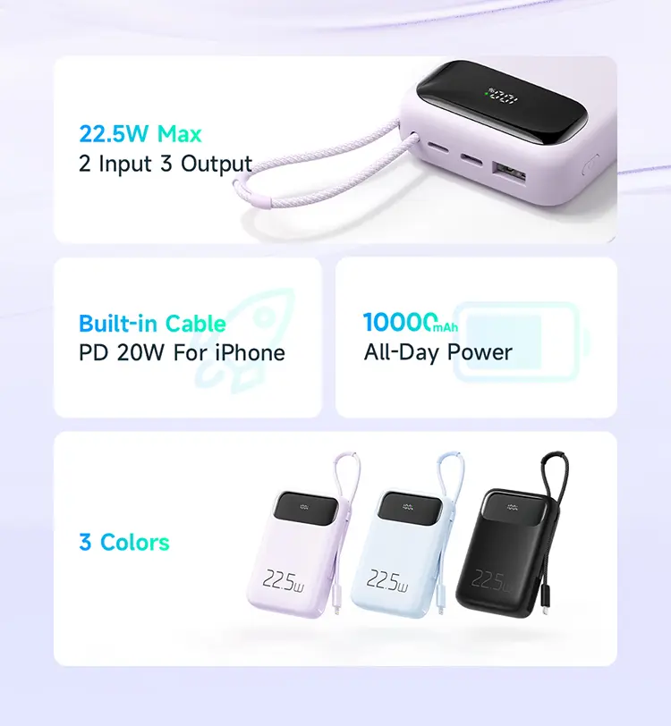 MCDODO MC-325 PD 22.5W Power Bank