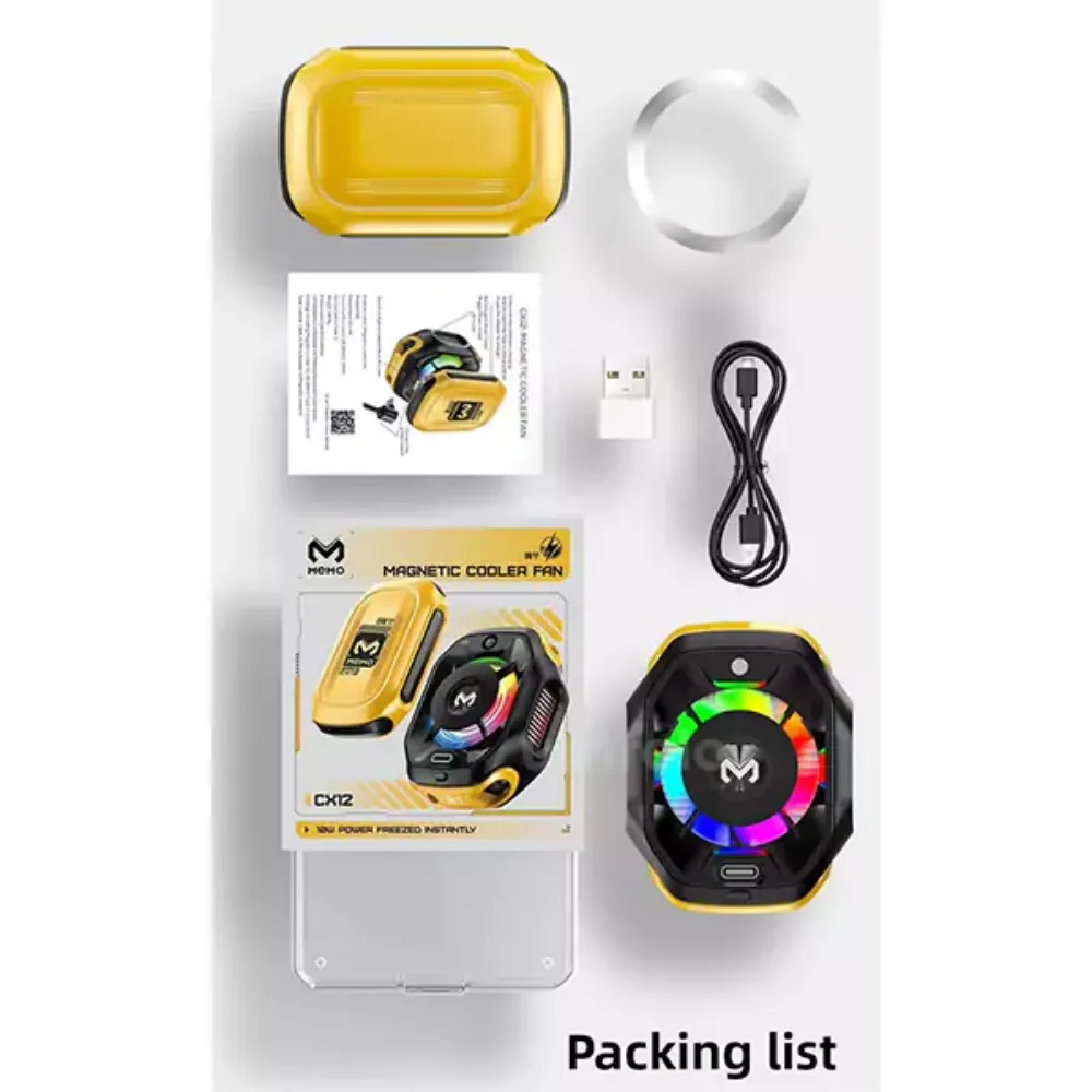 MEMO CX12 10W Magnetic Cooler Fan