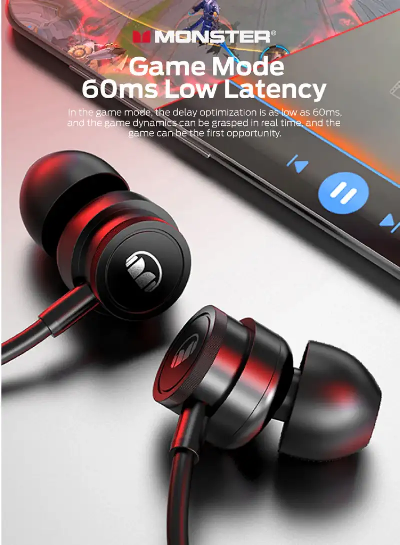 MONSTER AIRMARS SG03 Pro Neckband Wireless Gaming Headphones