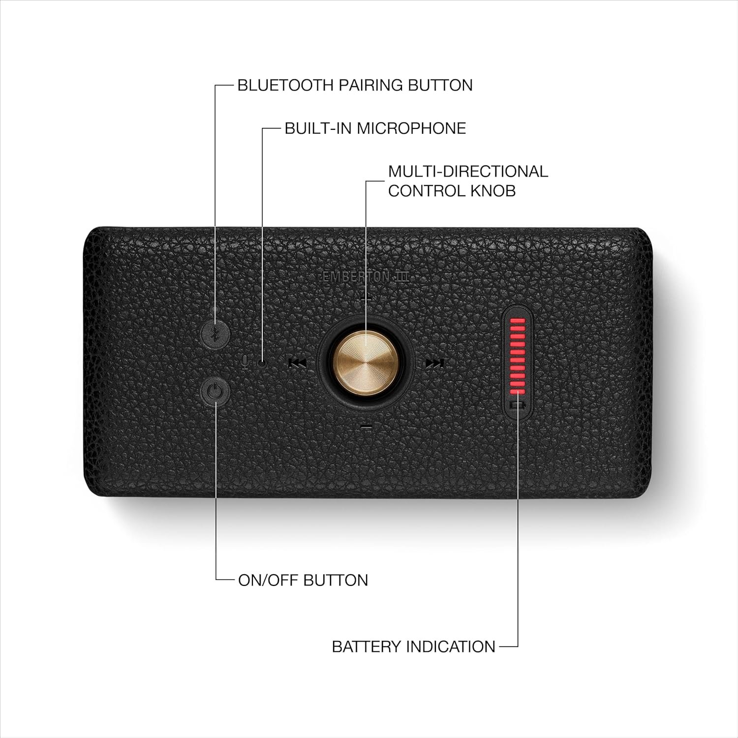Marshall Emberton III Portable Bluetooth Speaker