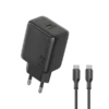 Oraimo CAKT Fast Type-C Charger Adapter EU (OCW-5451ECC)- Black T-TECH
