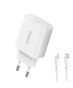 Oraimo PowerCube 202 EU 20W Fast Charger with Type-C to Lightning Cable