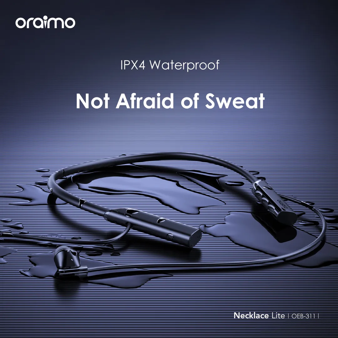 Oraimo OEB-311 Necklace Lite ENC Wireless Headphone with Vibration Reminder (1)