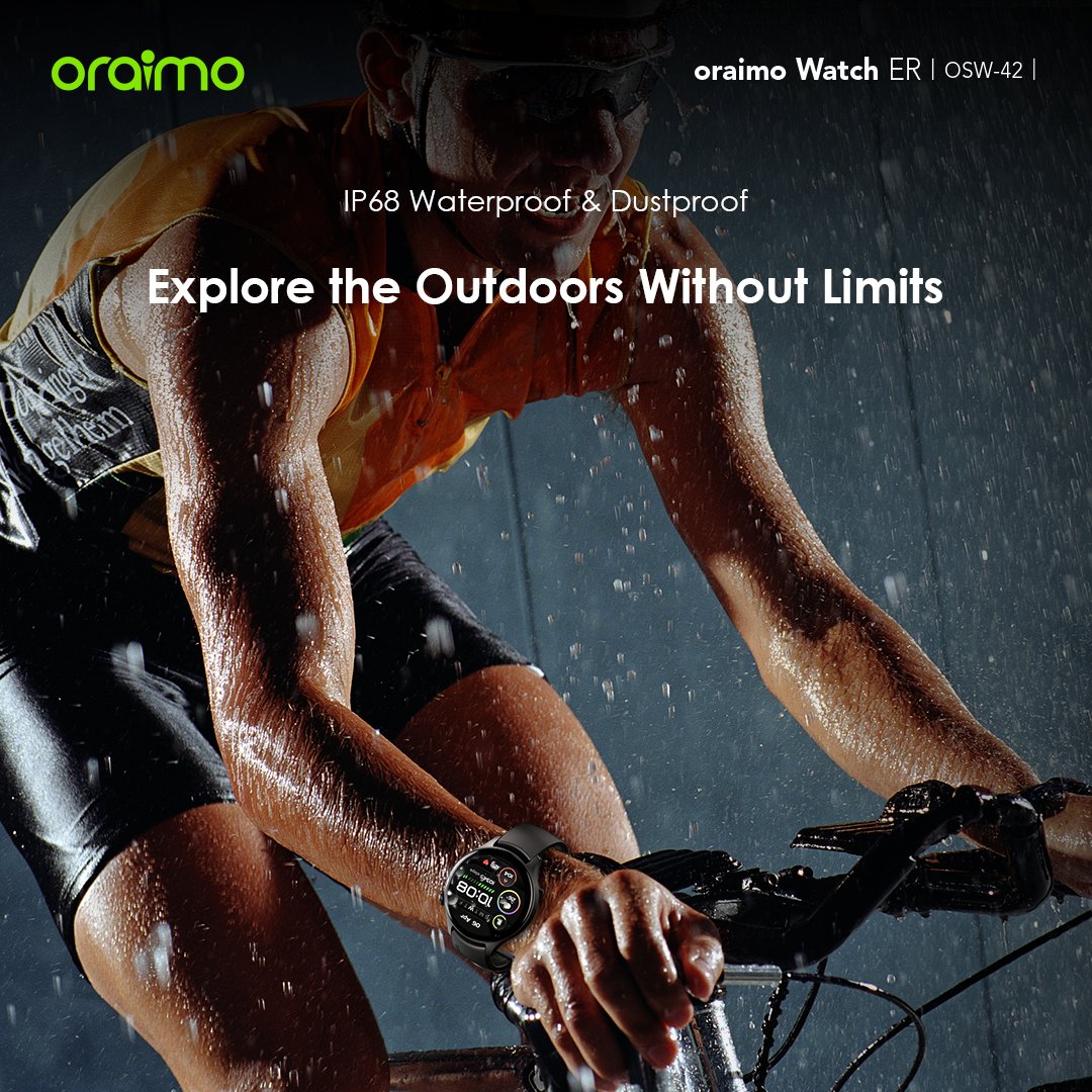Oraimo OSW-42 Watch ER 1.43” AMOLED Calling Smart Watch (1)