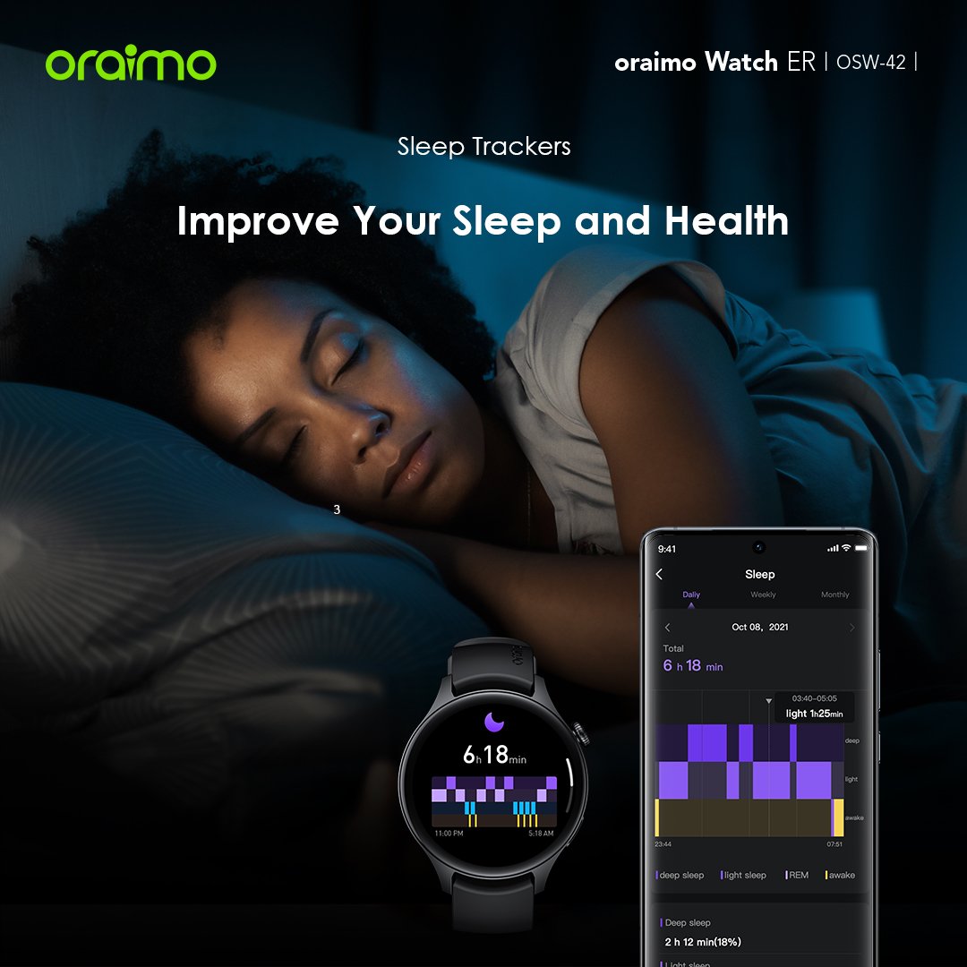 Oraimo OSW-42 Watch ER 1.43” AMOLED Calling Smart Watch (1)