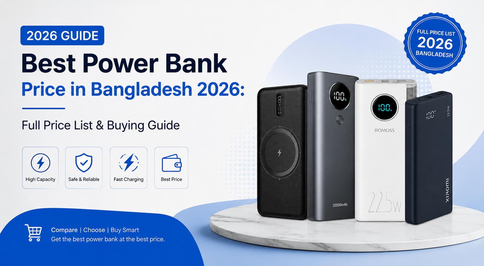 Power Bank Price in Bangladesh 2026