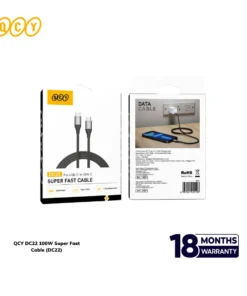 QCY DC22 Type-C to Type-C Super Fast Charging Cable