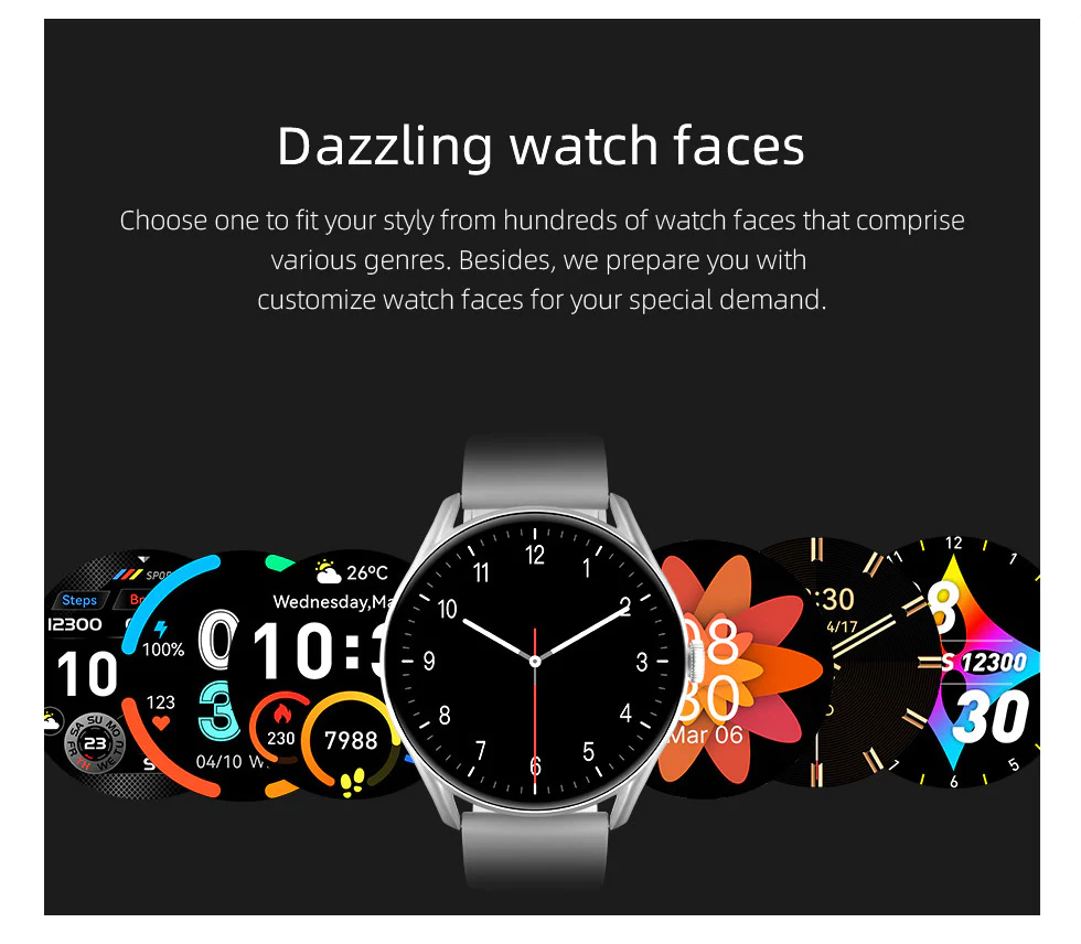 QCY Watch GT Smart Watch Retina AMOLED Display (1)