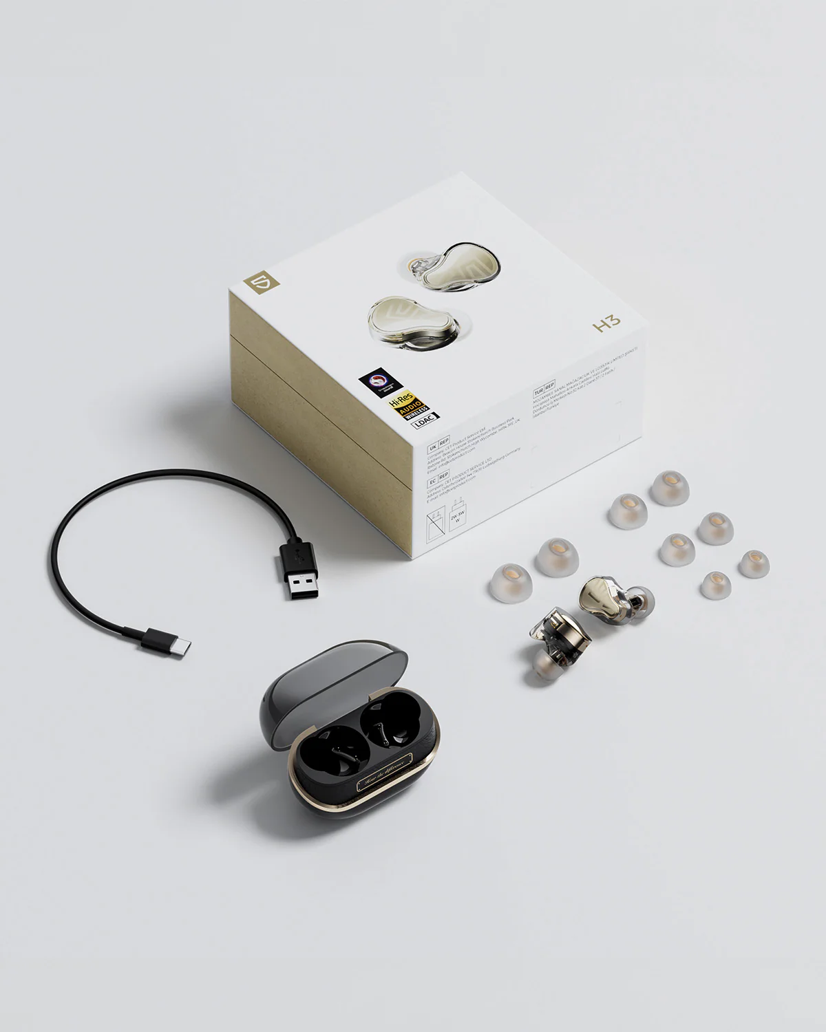 SoundPEATS H3 Hi-Res Wireless Bluetooth Earbuds