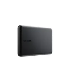 Toshiba Canvio Partner 1TB compact 2.5 inch external HDD side view
