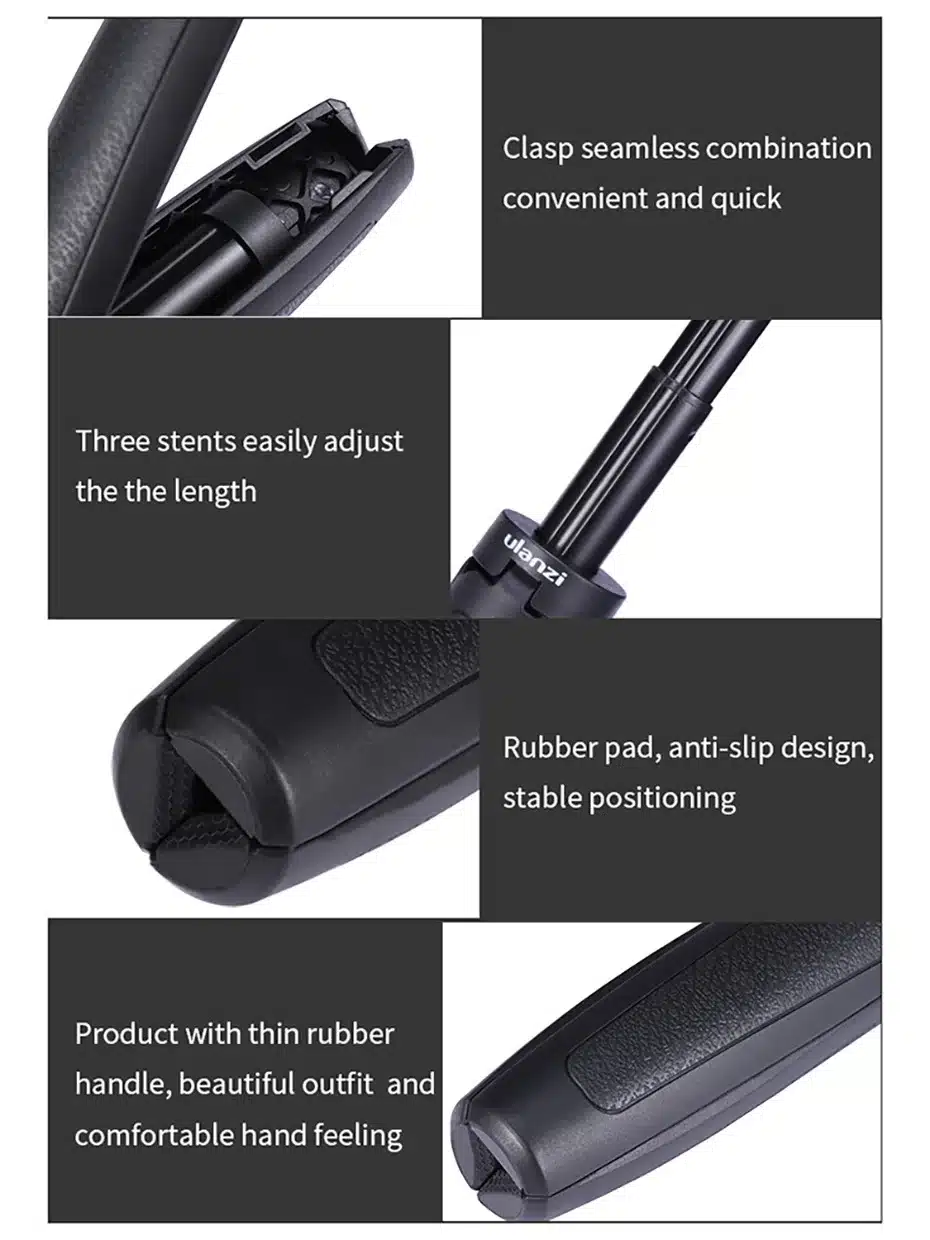 Ulanzi MT 09 Mini Portable Adjustable Desktop Tripod 1