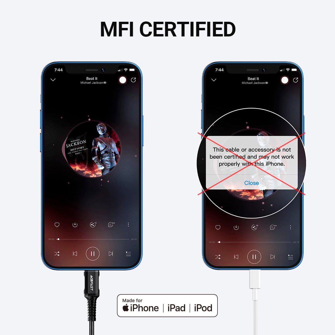 Acefast C1-05 Lightning to 3.5mm Dongle