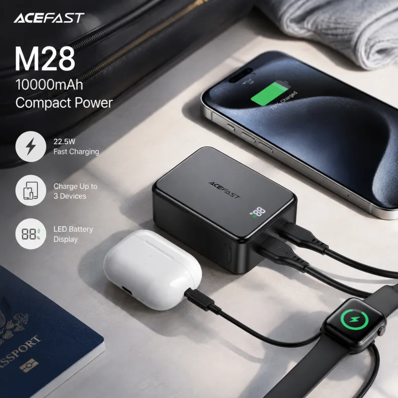 Acefast M28 22.5W 10000mAh Power Bank - 2