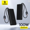 Baseus FC41 100W 20000mAh Power Bank with Built-in USB-C Cables