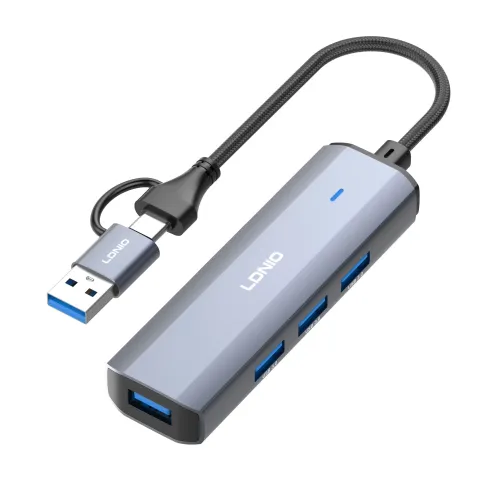 LDNIO DS-114UC USB-A/C Hub Adapter