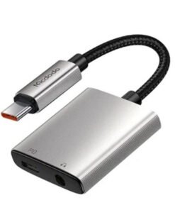 Mcdodo CA-505 60W USB-C to USB-C & 3.5mm Converter