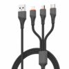 LDNIO LC96U 3-in-1 Charging Cable (Lightning + Micro-USB + Type-C)