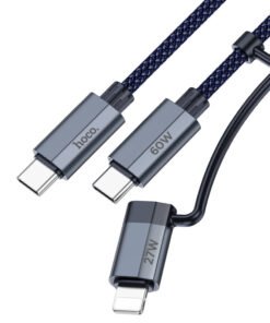 Hoco U134 USB-C to USB-C/iPhone 2-in-1 Cable