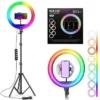 MJ36 RGB 14 Inch Soft Ring Light With Tripod Stand