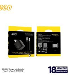 QCY CK02-MG Charger with Type-C Cable