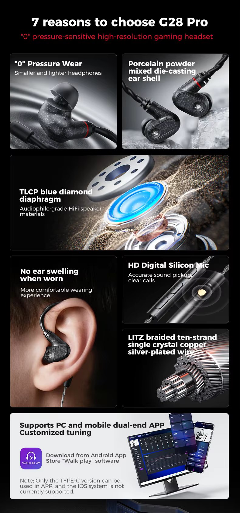 Plextone G28 Pro Gaming Earphones