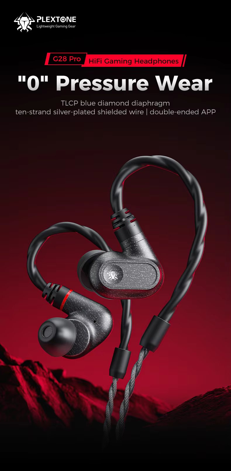 Plextone G28 Pro Gaming Earphones
