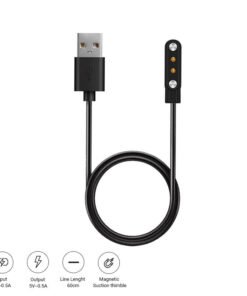 Charging Dock/Cable for Haylou LS05 Smartwatch (2-Pin Variant)