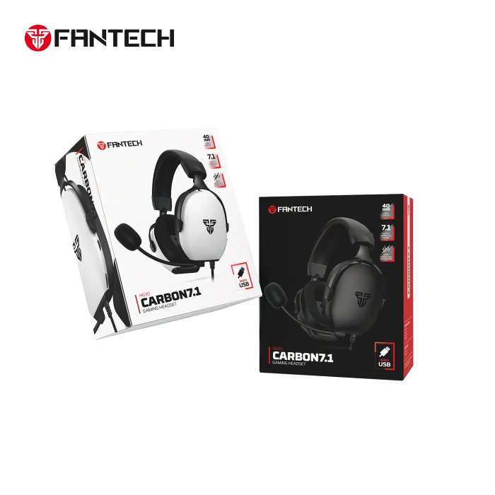 Fantech HG30 Carbon 7.1 Gaming Headphone - White with Retail Box