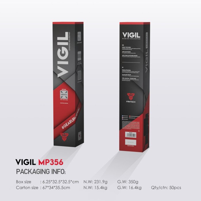 Fantech MP356 Vigil – retail packaging