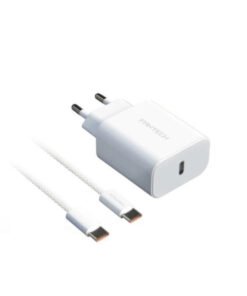 Fantech PowerKIT PK202CC Charger Combo - USB wall charger and Type-C cable, Black