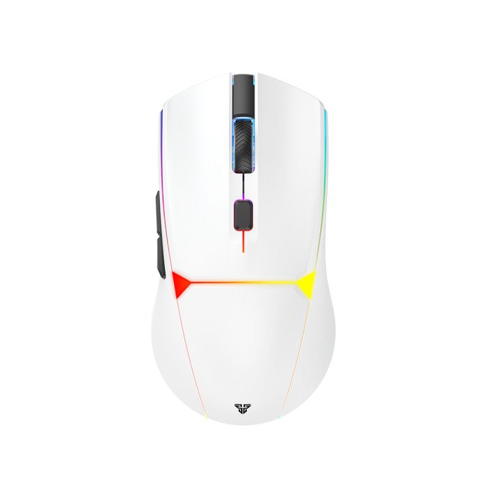 Fantech CRYPTO II WG7V2 Wireless Gaming Mouse - White front view