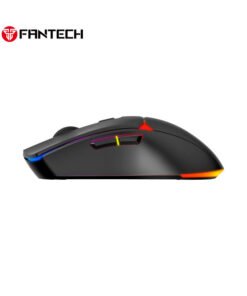 Fantech CRYPTO II WG7V2 Wireless Gaming Mouse - Black angled view