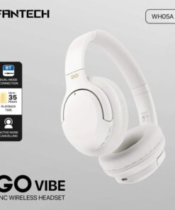 Fantech WH05A Go Vibe ANC Wireless Headphone White - Key Features
