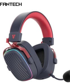 Fantech WHG02P Harmony Pro Blue - ear cup and RGB lighting detail