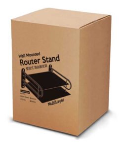 Metal Router Stand Wall Mount Bracket - single router metal bracket