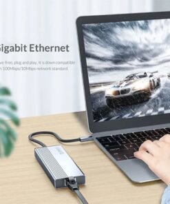 ORICO 5SXRJ Type-C 5-in-1 Multifunctional Hub
