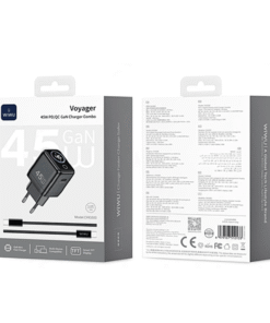 WiWU Voyager 45W PD/QC GaN Charger Combo (CHG500) - Image 5