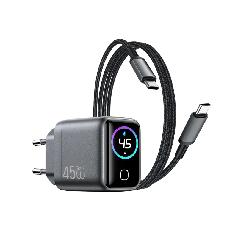 WiWU Voyager 45W PD/QC GaN Charger Combo (CHG500)