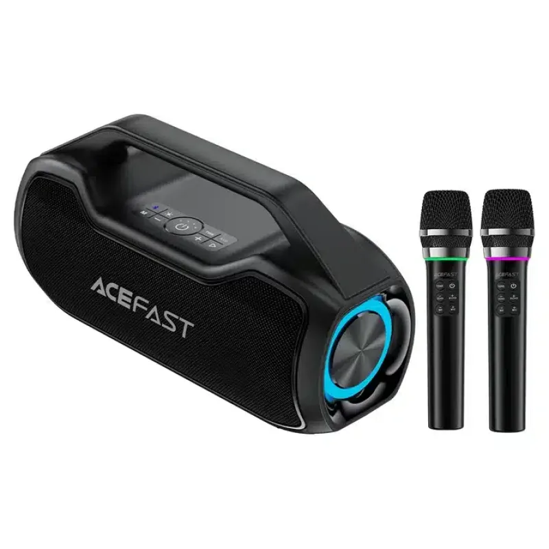 ACEFAST K14 120W Portable Karaoke Speaker with 2 Wireless Microphones