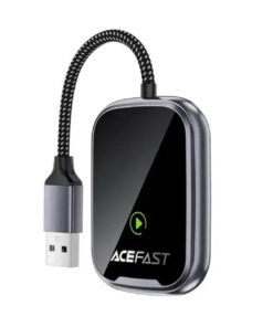 ACEFAST QC1 USB-A Wireless CarPlay and Android Auto Adapter