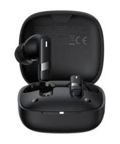Baseus Bowie E20S – black charging case with earbuds
