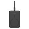 Baseus PPCXM10I – magnetic mini power bank front view with built-in Lightning cable
