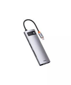 Baseus CAHUB-CV0G 8-in-1 USB-C Hub front view on white background