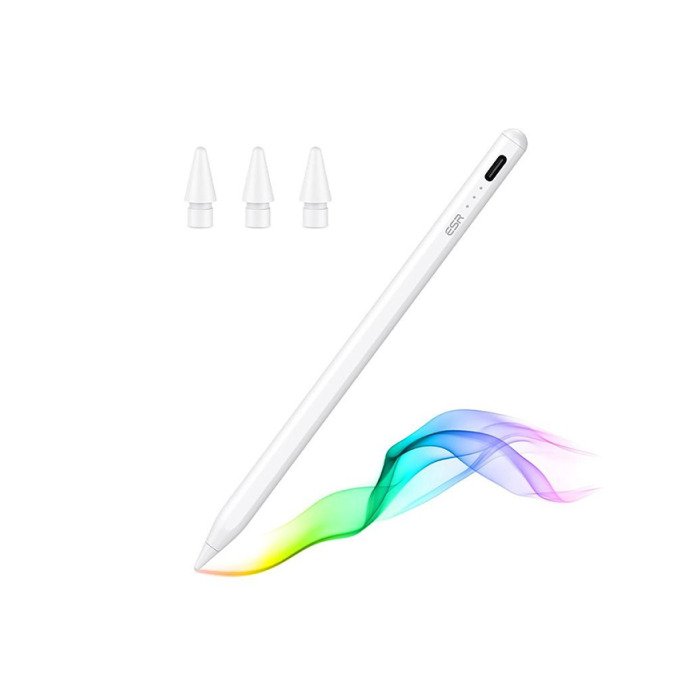 ESR Digital Pencil – white stylus with 3 replacement nibs