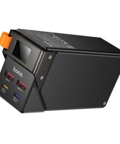 Hoco DB100 Harmony 30000mAh power bank - angled view with ports