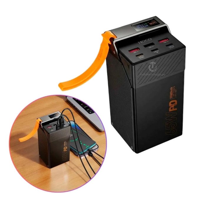 Hoco DB100 Harmony 30000mAh power bank - with charging cable