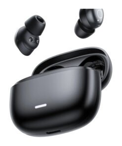 Hoco EQ37 ANC Sleep Earbuds – black earbuds with charging case