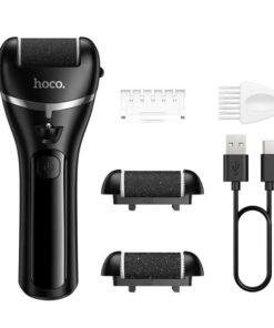 Hoco HP90 Electric Callus Remover – 3 rollers, cable and cleaning brush